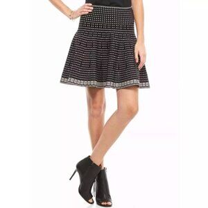 Sophie Max Black and White Sweater Skirt sz S/M